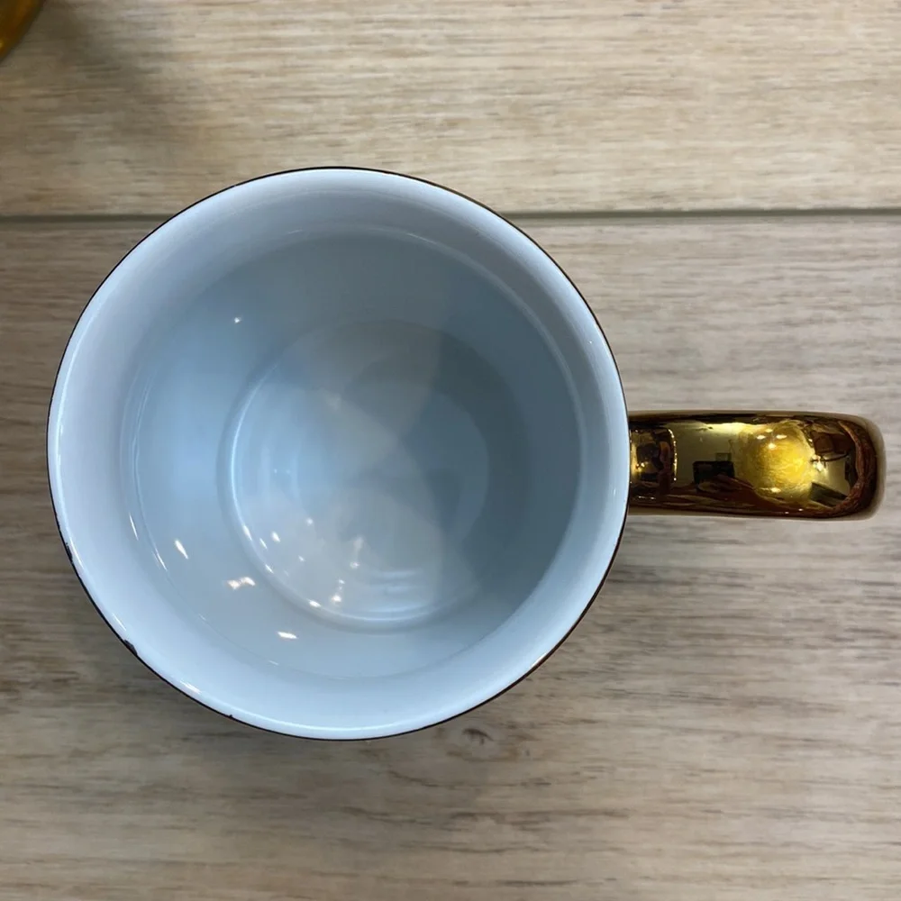 Luxe Habitat Hammered‎ Coffee Mug